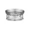 Z-Lite Clarion 2 Light Flush Mount, Polished Nickel & Inner Clear Water & Outer Clear 493F2-PN - alternate 5